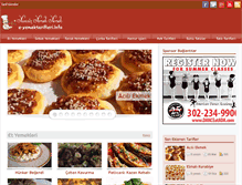 Tablet Screenshot of e-yemektarifleri.info
